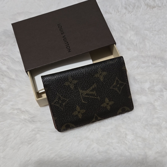Louis Vuitton Monogram Bifold Card Organizer EUC - Picture 3 of 11